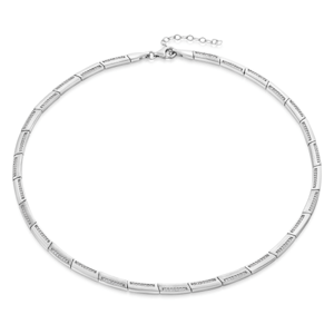 SOFIA strieborný náhrdelník so zirkónmi AKN2576RH