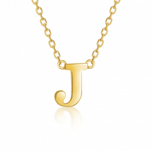 SOFIA zlatý náhrdelník s písmenom J NB9NBG-900J