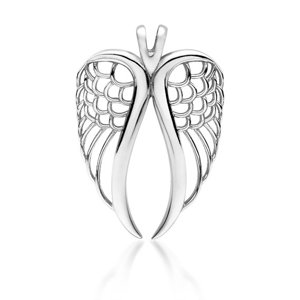 Klenoty Amber Strieborné anjelské krídla - prívesok
